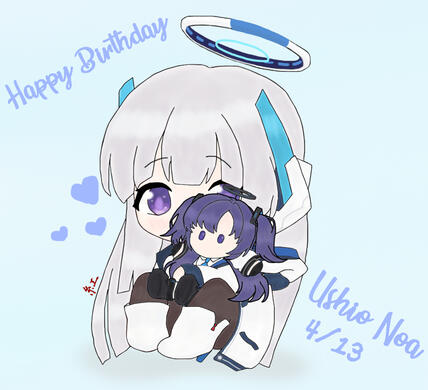 Ushio Noa bday art